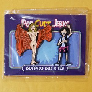Silence of the Lambs Enamel Pin - Buffalo Bill & Ted Alex Pardee Keanu Reeves